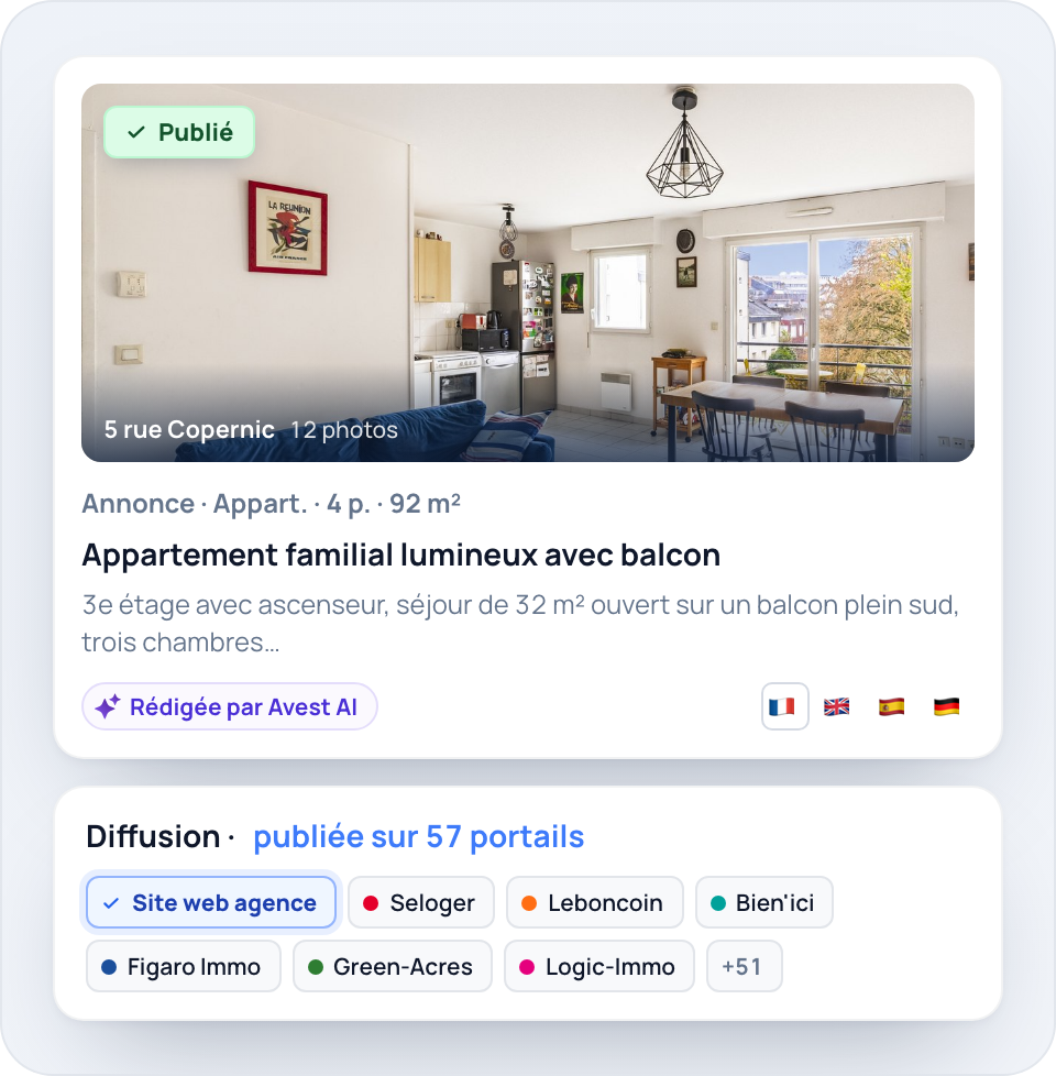 Une visibilité maximale pour vos biens